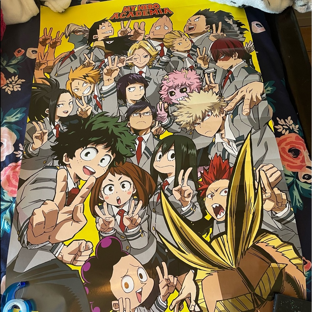 My hero academia poster